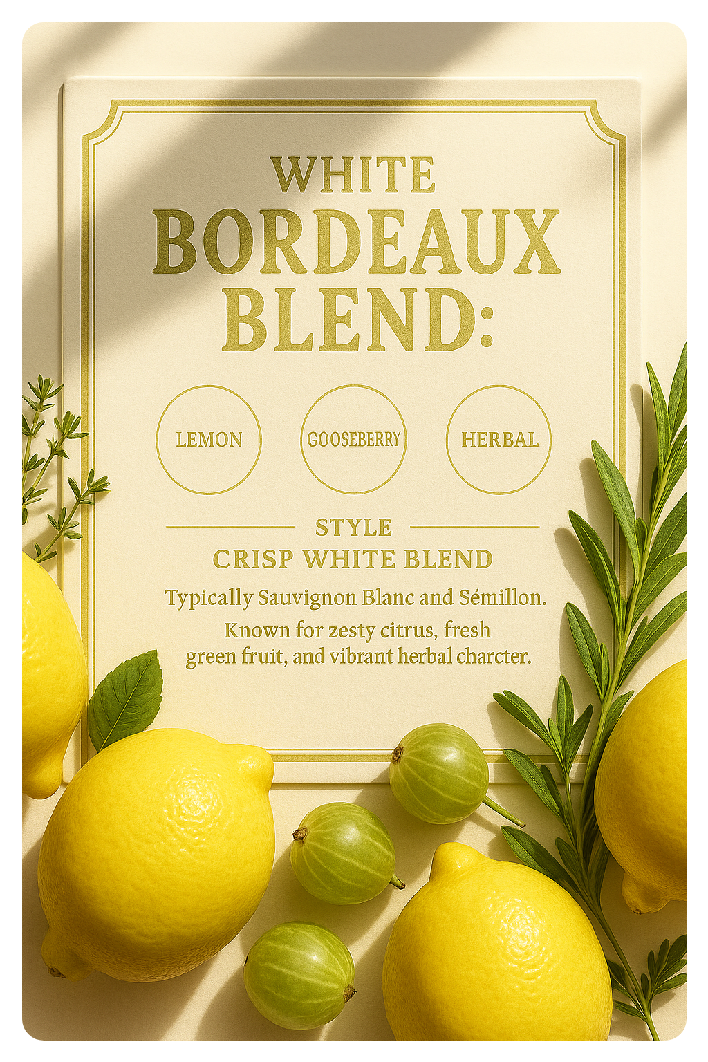 White Bordeaux Blend