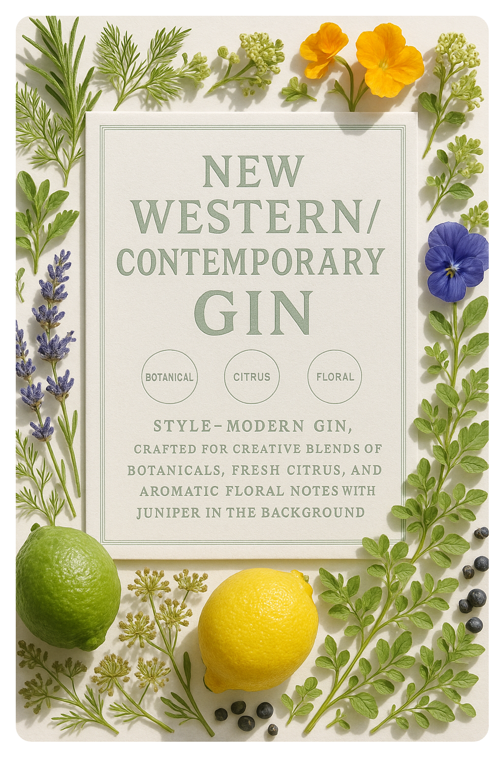 New Western / Contemporary Gin