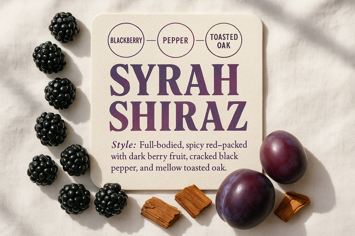 Discover Syrah/Shiraz: Flavor, Style, and Pairings